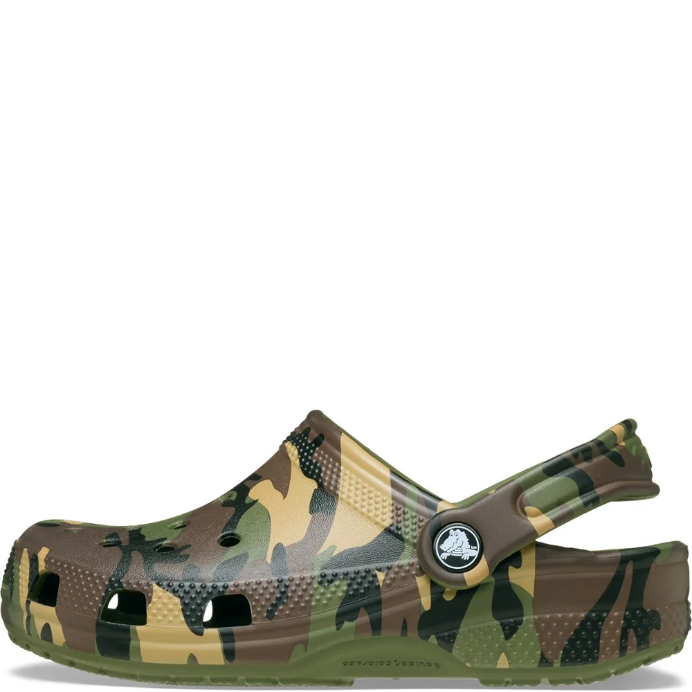 Crocs Kids Classic Camouflage Clog - Image 6