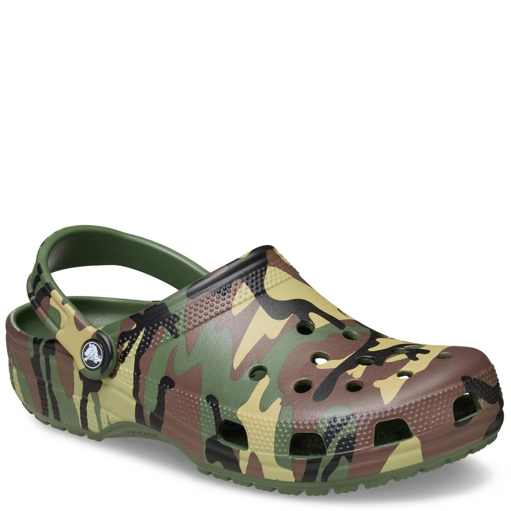 Crocs Unisex Classic Camouflage Clogs