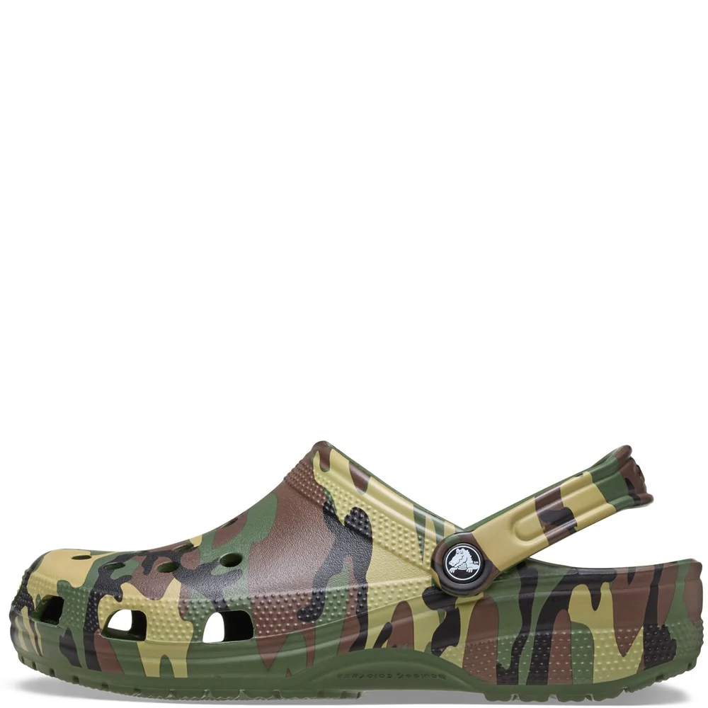 Crocs Unisex Classic Camouflage Clogs - Image 6