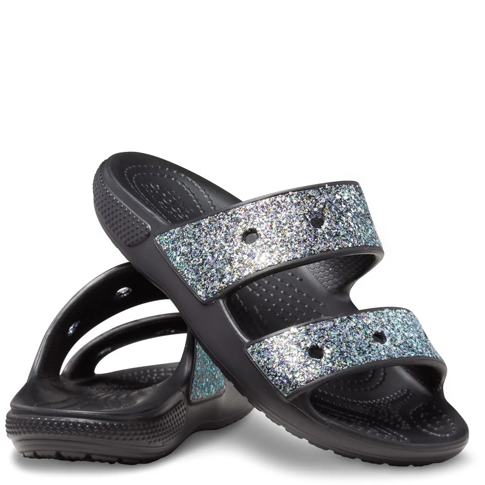 Crocs Kids Classic Crocs Glitter Sandal - Image 3
