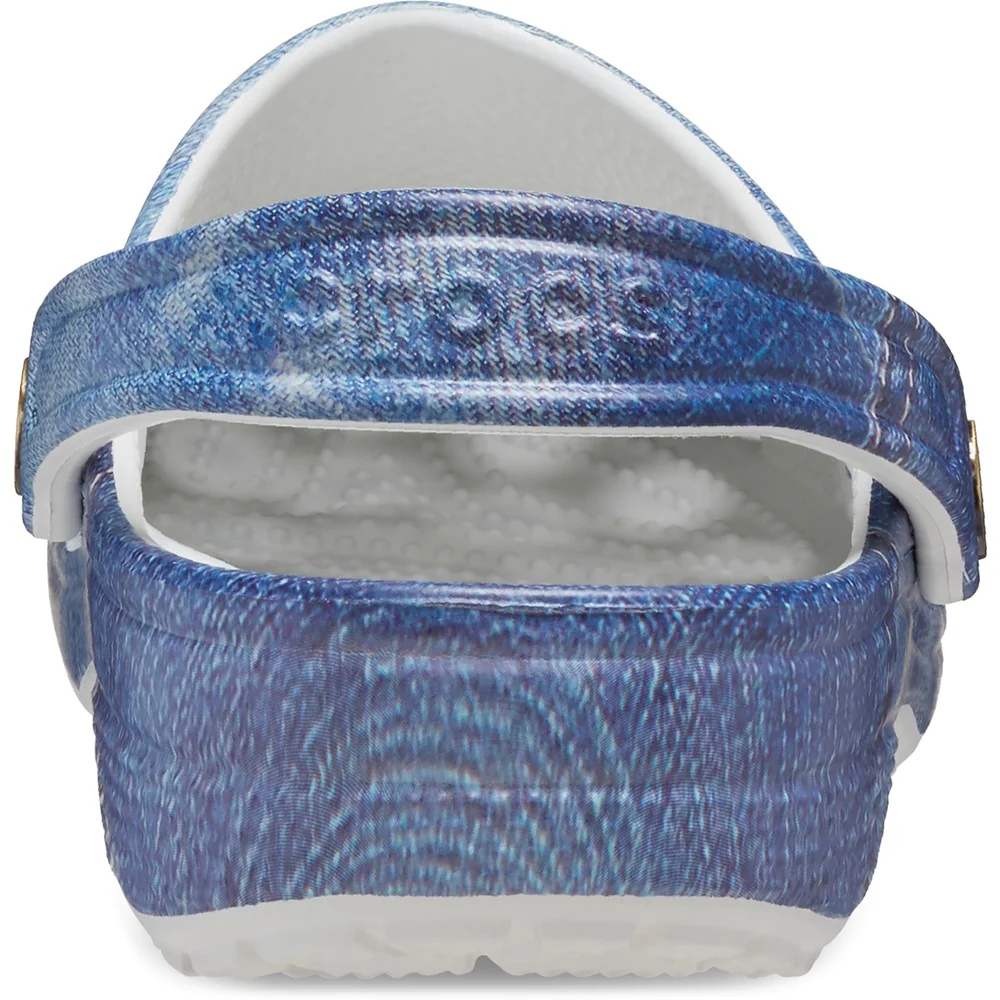 Crocs Unisex Classic Denim Clog - Image 2