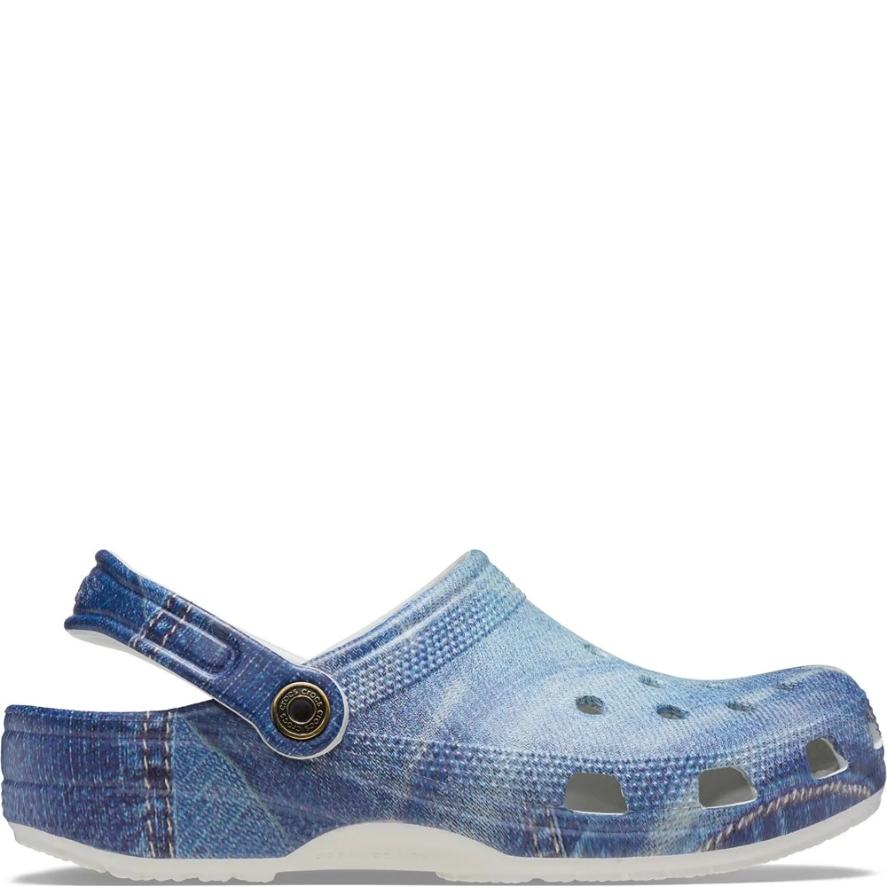 Crocs Unisex Classic Denim Clog - Image 5