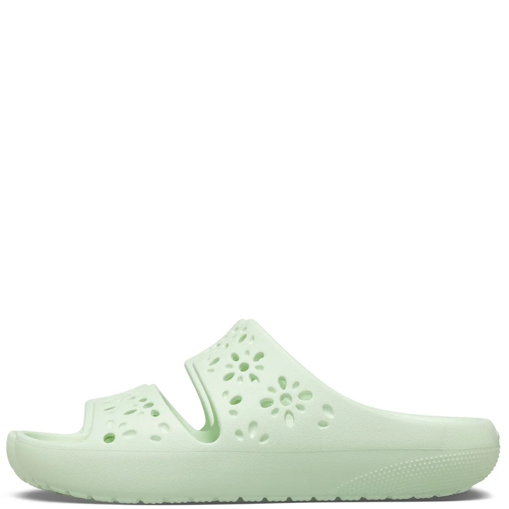 Crocs Unisex Classic Floral Cut Out Sandal - Image 6