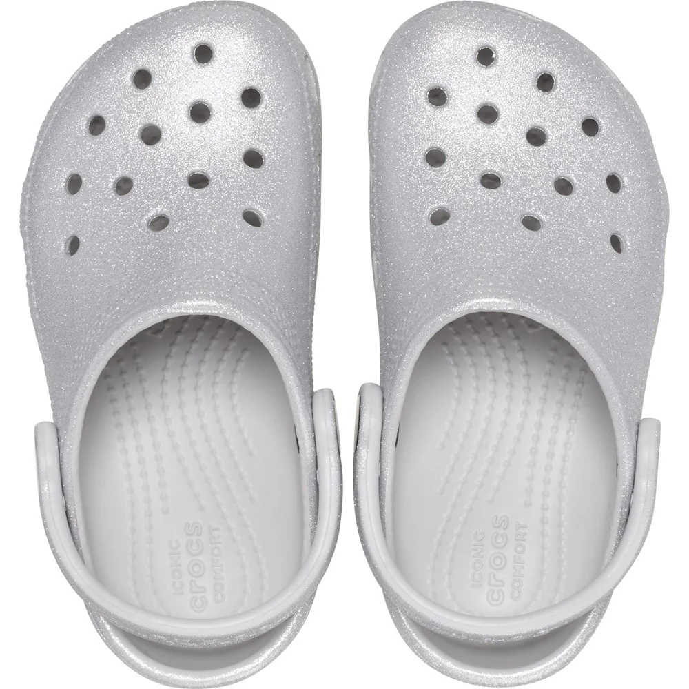 Crocs Toddler Classic Glitter Clog - Image 5