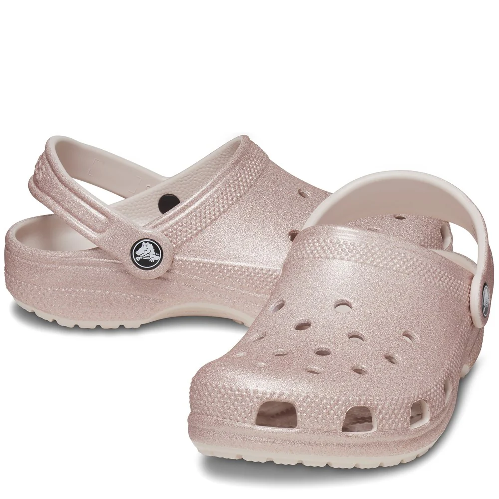 Crocs Toddler Classic Glitter Clog - Image 3