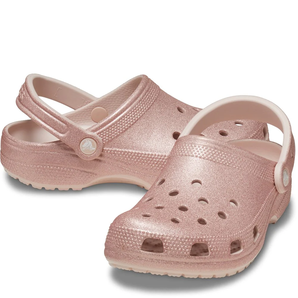Crocs Unisex Classic Glitter Clog - Image 3