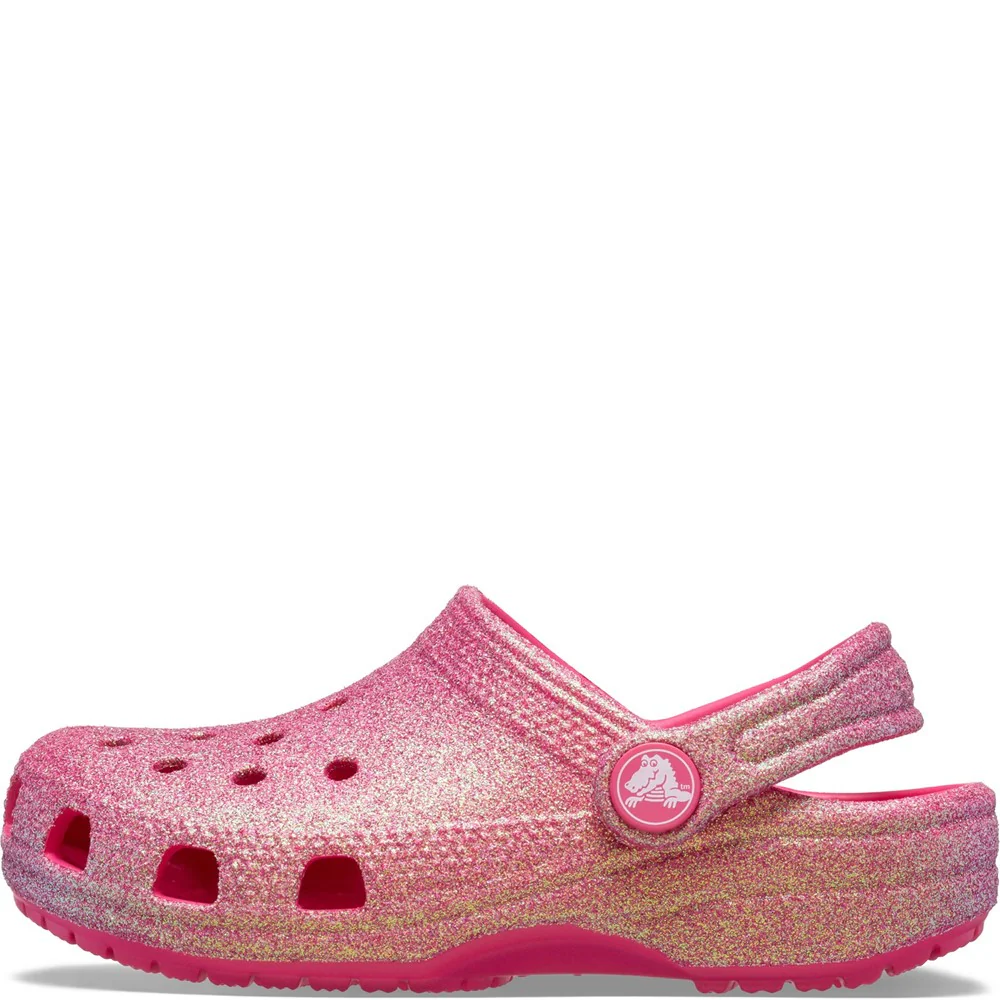 Crocs Kids Classic Glitter Clog - Image 6