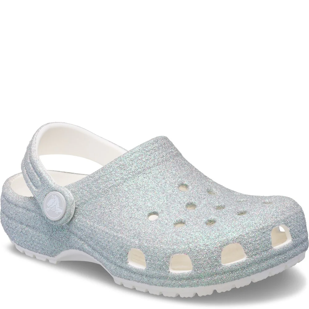Crocs Kids Classic Glitter Clog