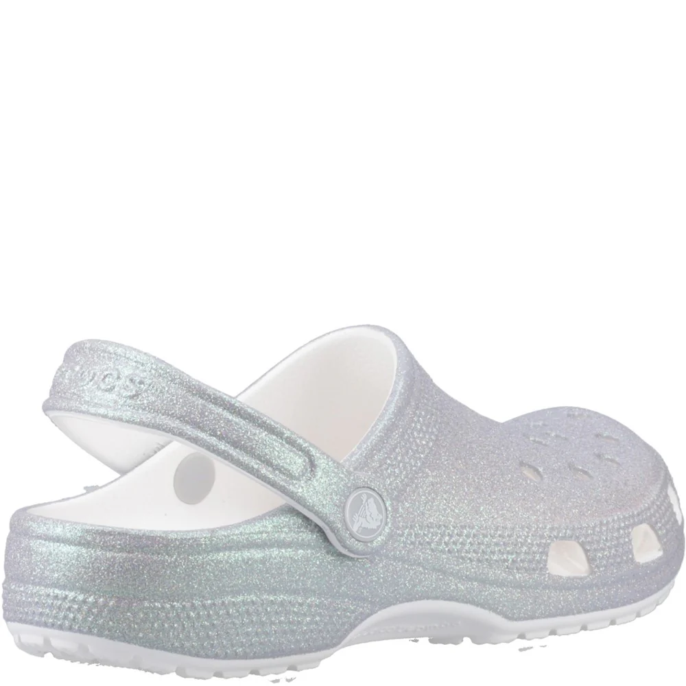 Crocs Unisex Classic Glitter Clog - Image 2