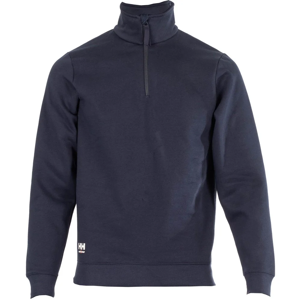 Helly Hansen Workwear Classic Half Zip Sweatshirt - Image 2