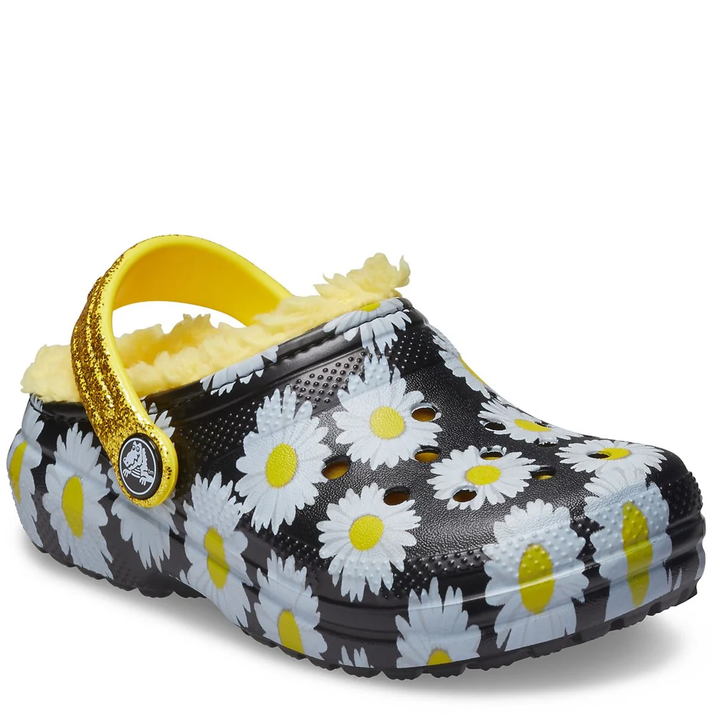 Crocs Kids Classic Lined Vacay Vibes Clog