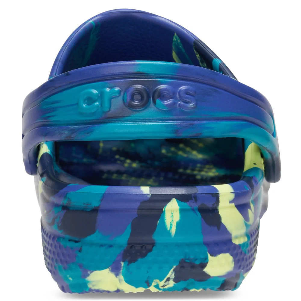 Crocs Kids Classic Marbled Clogs - Image 2