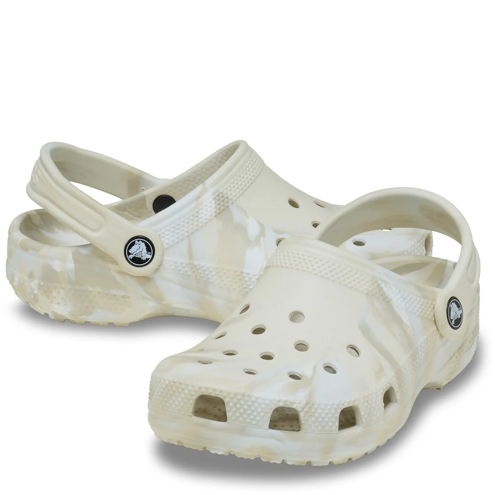Crocs Kids Classic Marbled Clogs - Image 3
