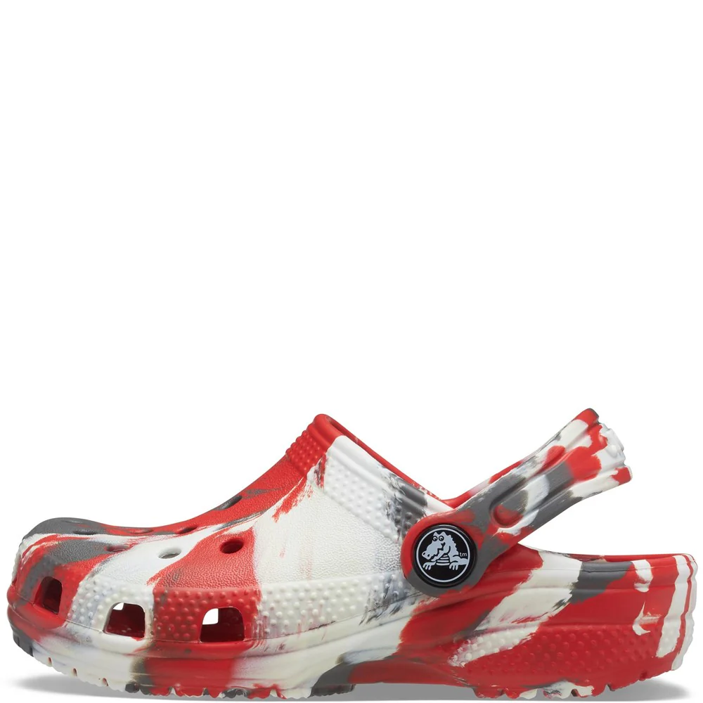 Crocs Kids Classic Marbled Clog - Image 7