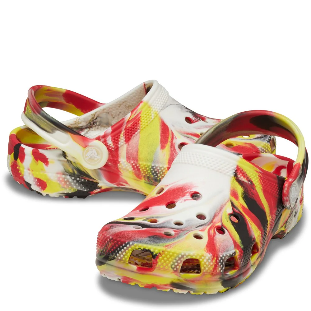 Crocs Toddler Classic Marbled Clog - Image 3