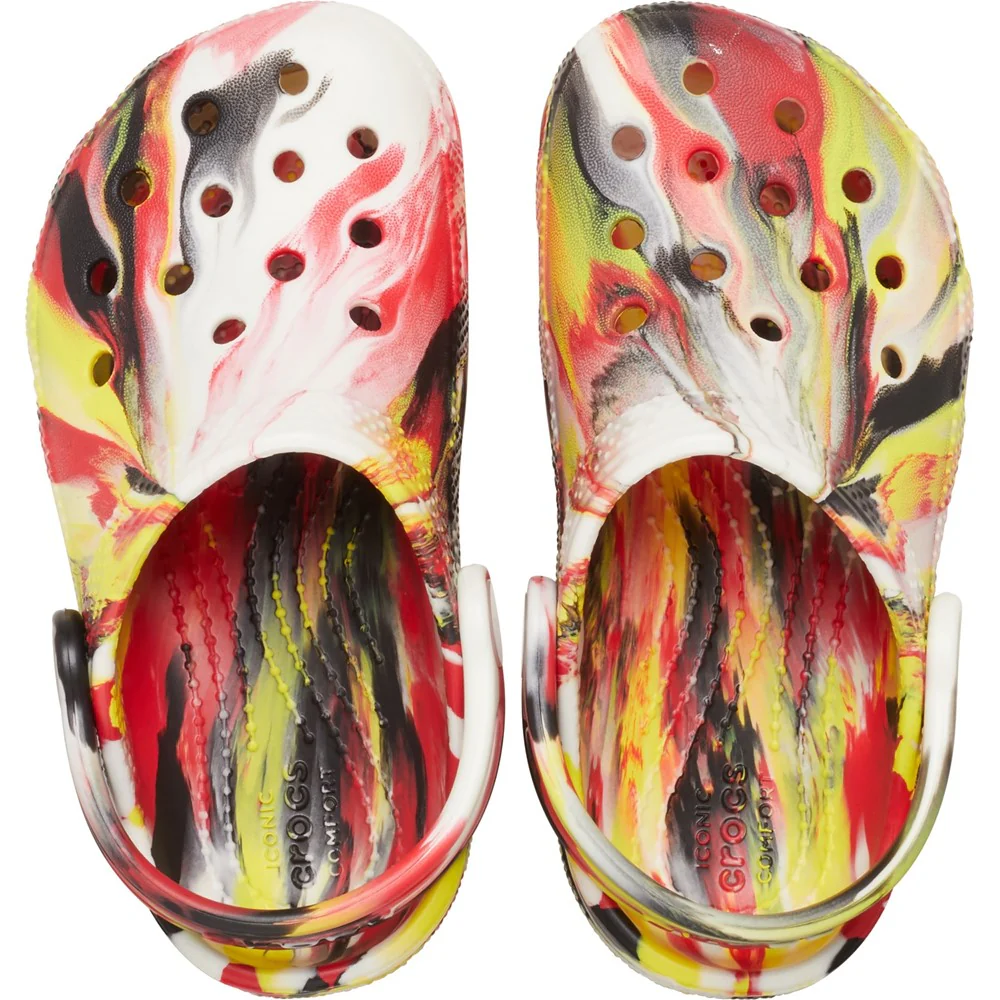 Crocs Toddler Classic Marbled Clog - Image 5