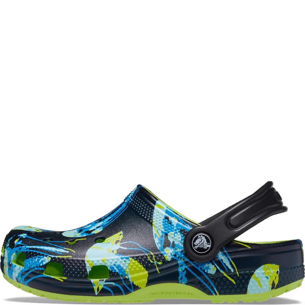 Crocs Kids Classic Meta Scape Clog - Image 7