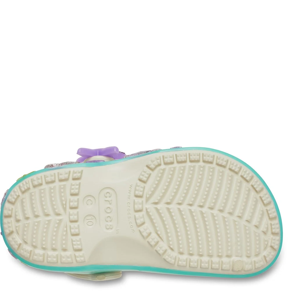 Crocs Toddler Classic Sea Sparkle Clogs - Image 4
