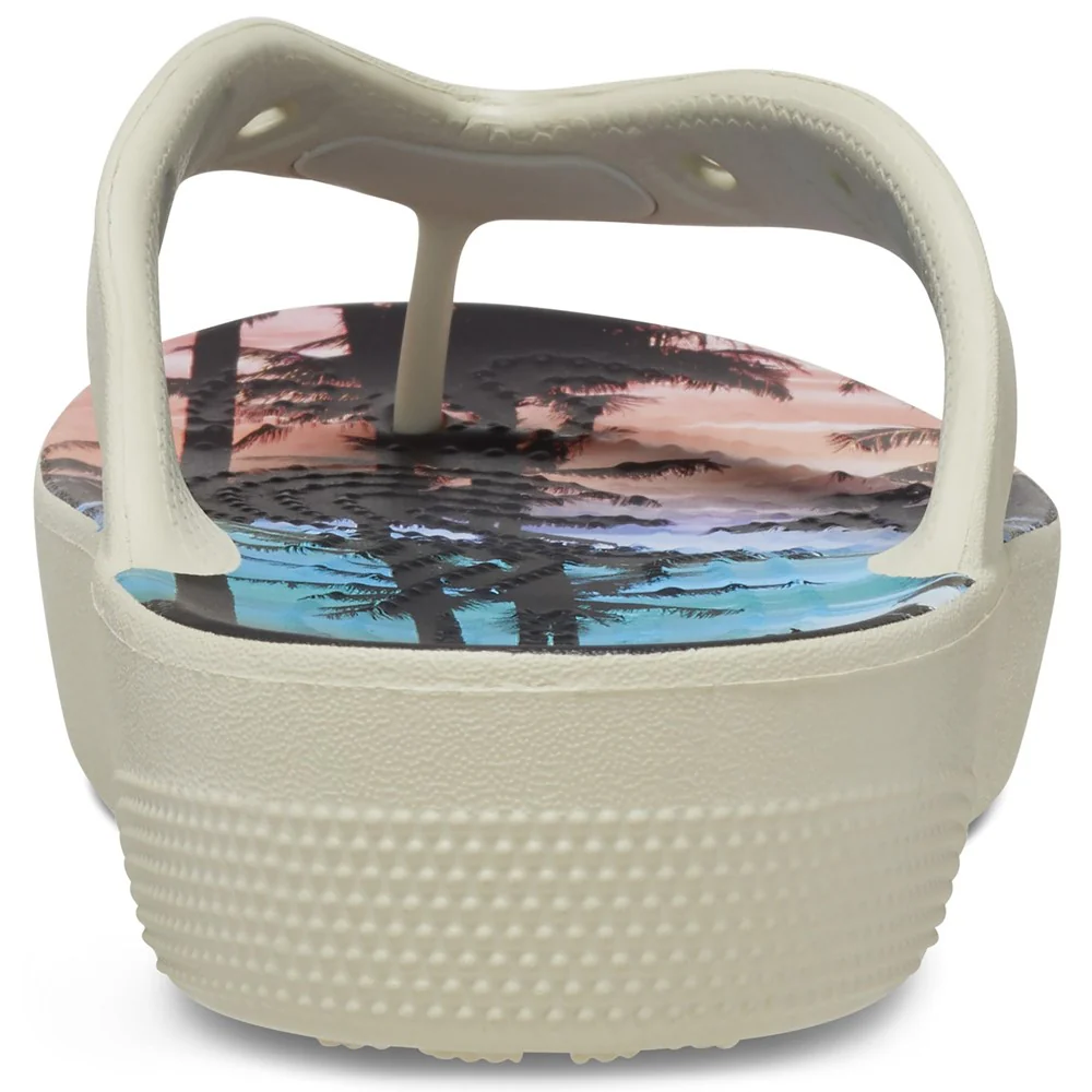Crocs Unisex Classic Summer Nostalgia Platform Flip Flop - Image 2