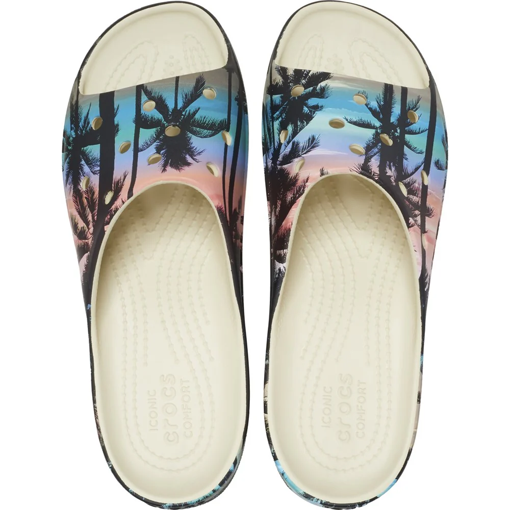 Crocs Unisex Classic Summer Nostalgia Platform Slide - Image 5
