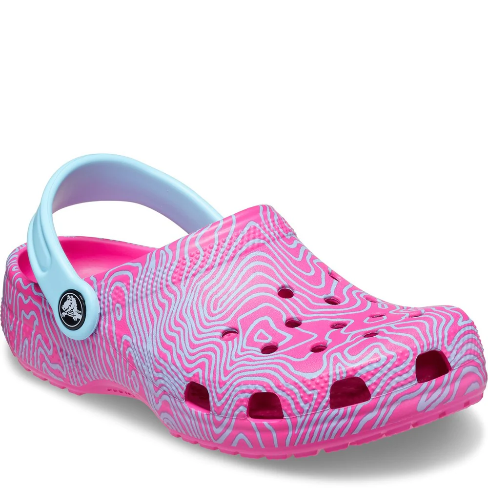 Crocs Kids Classic Topographic Clog
