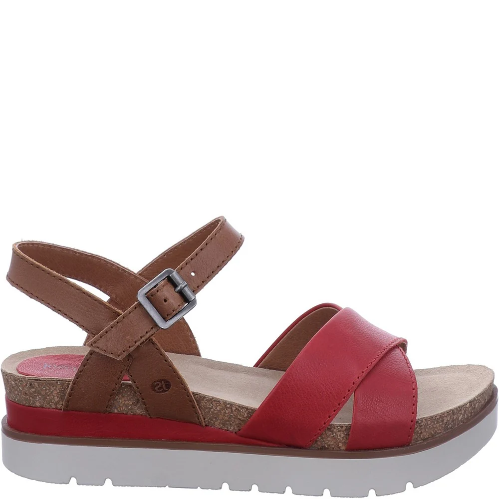 Josef Seibel Clea open toe criss-cross sandal - Image 3