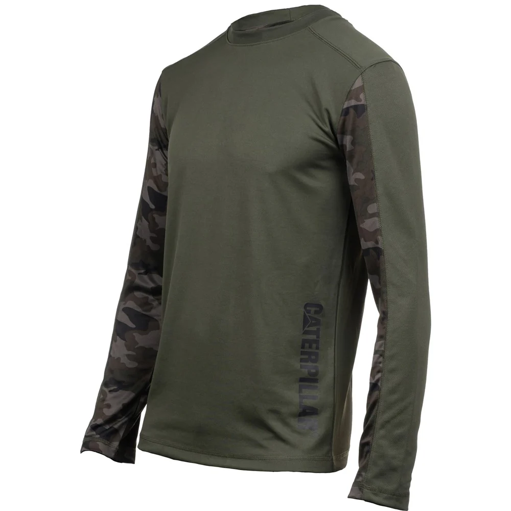 Caterpillar Coolmax Long Sleeve Tee - Image 3