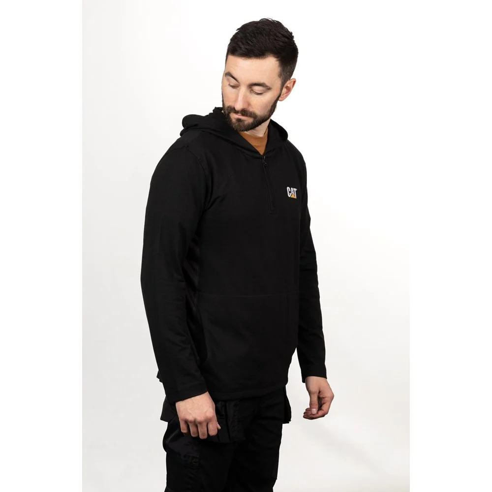 Caterpillar Coolmax Quarter Zip Hoodie - Image 3