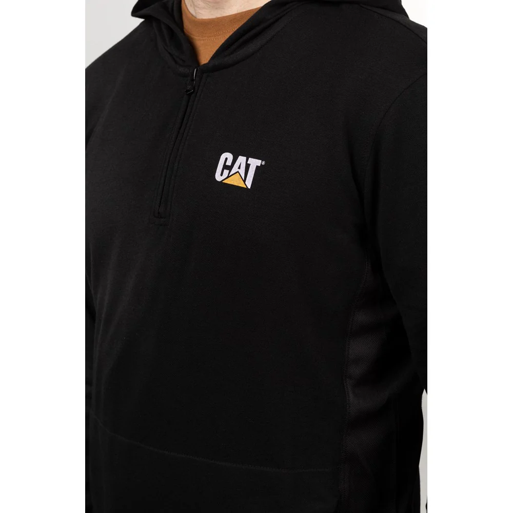 Caterpillar Coolmax Quarter Zip Hoodie - Image 7