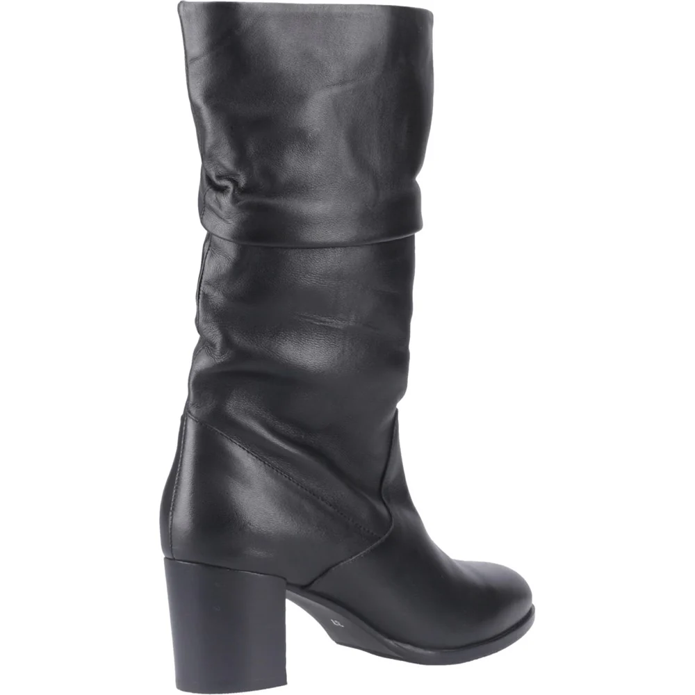 Hush Puppies Cosima Leather Ruched Boot - Image 2