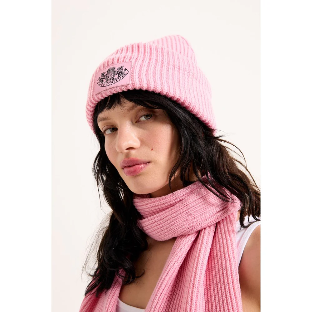 Juicy Couture Crest Scarf and Beanie Set - Image 2