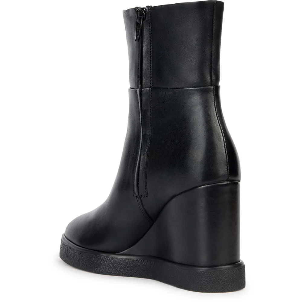 Geox D Eildea Wedge B Ankle Boots - Image 5