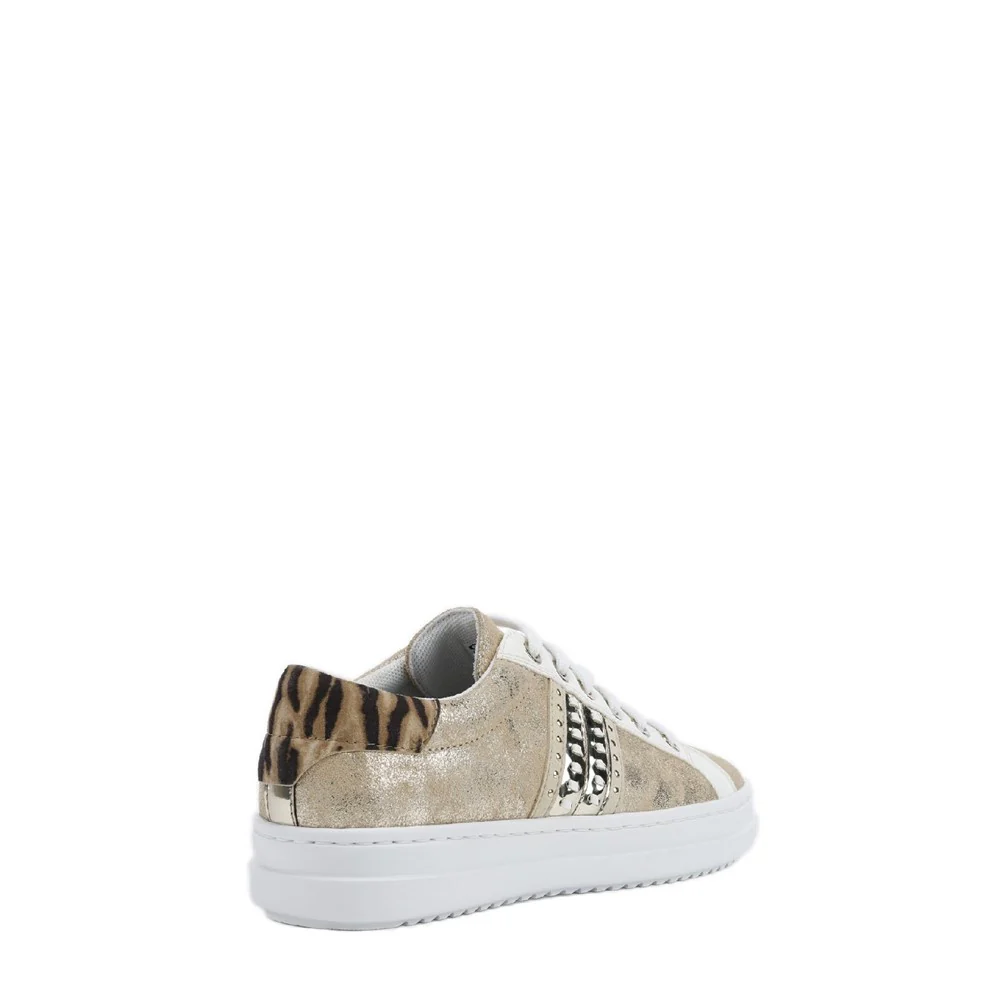 Geox D Pontoise D Lace Up Wide Fit Trainers - Image 2