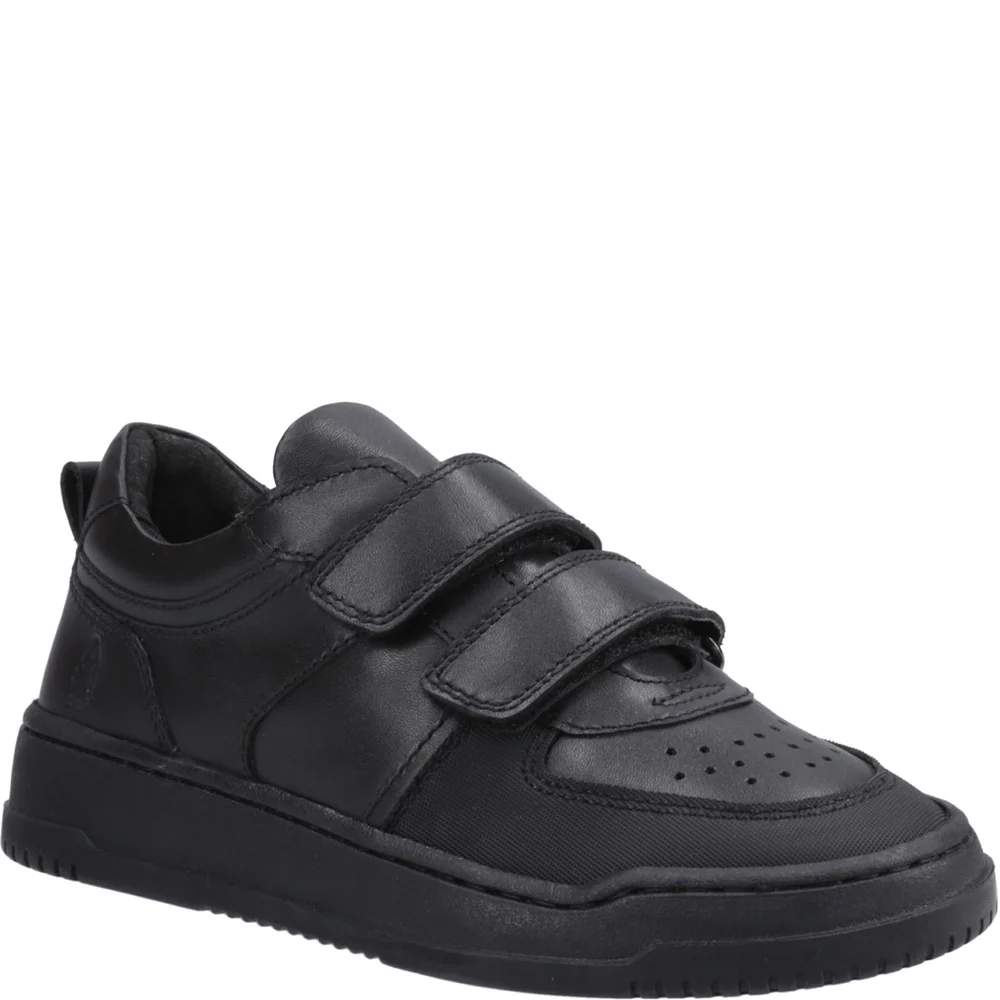 Hush Puppies Daxton Touch Fastening Senior School Shoes