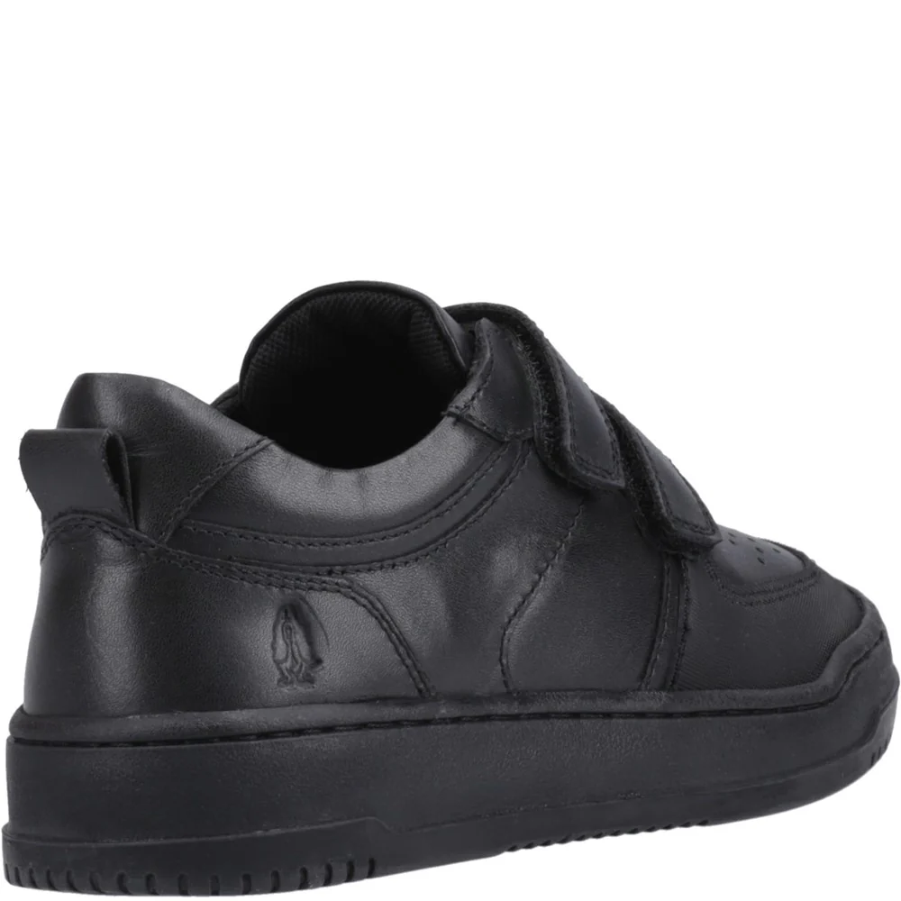 Hush Puppies Daxton Touch Fastening XL Senior School Shoes - Image 2