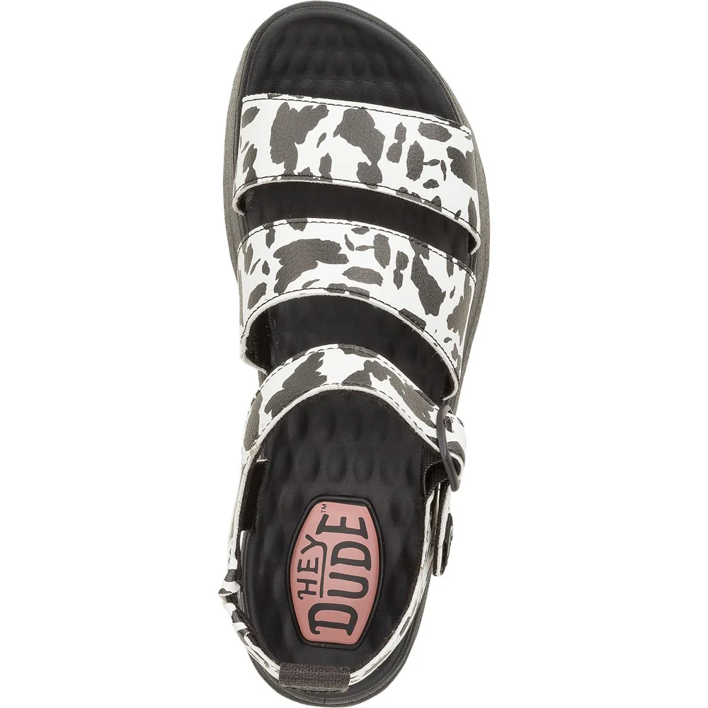 HEYDUDE Delray Buckle Animal Sandal - Image 4