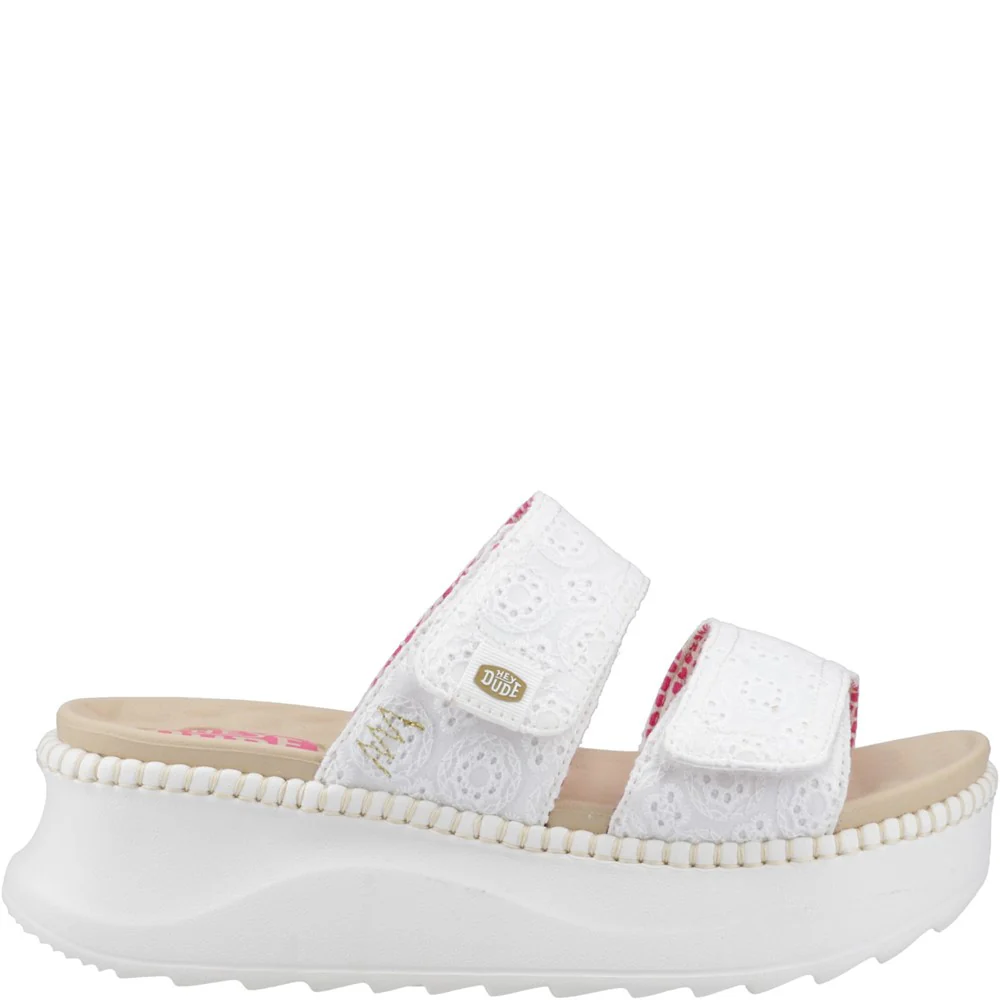 HEYDUDE Delray Slide Eyelet Sandal - Image 5