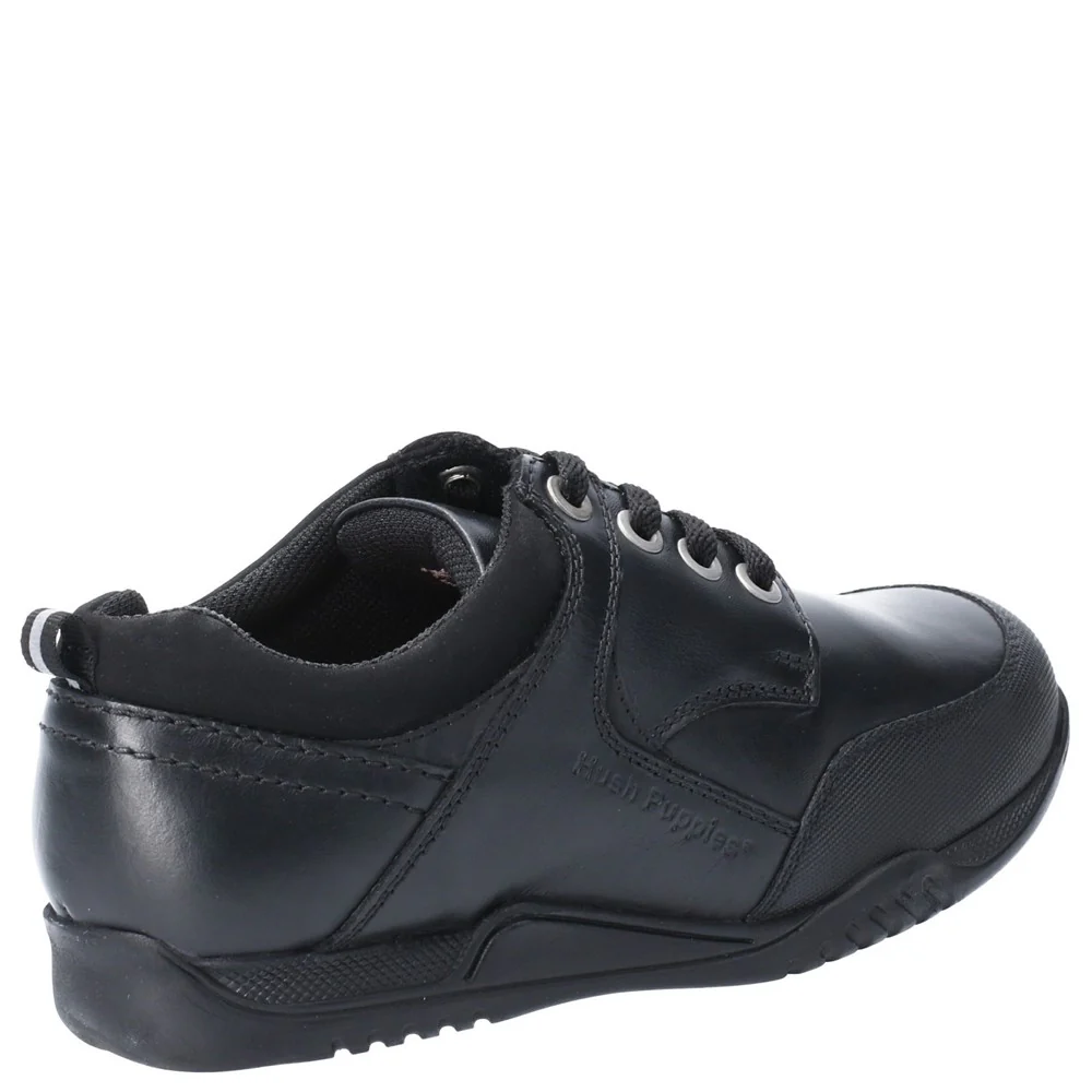 Hush Puppies Dexter Senior School Shoes - Image 2