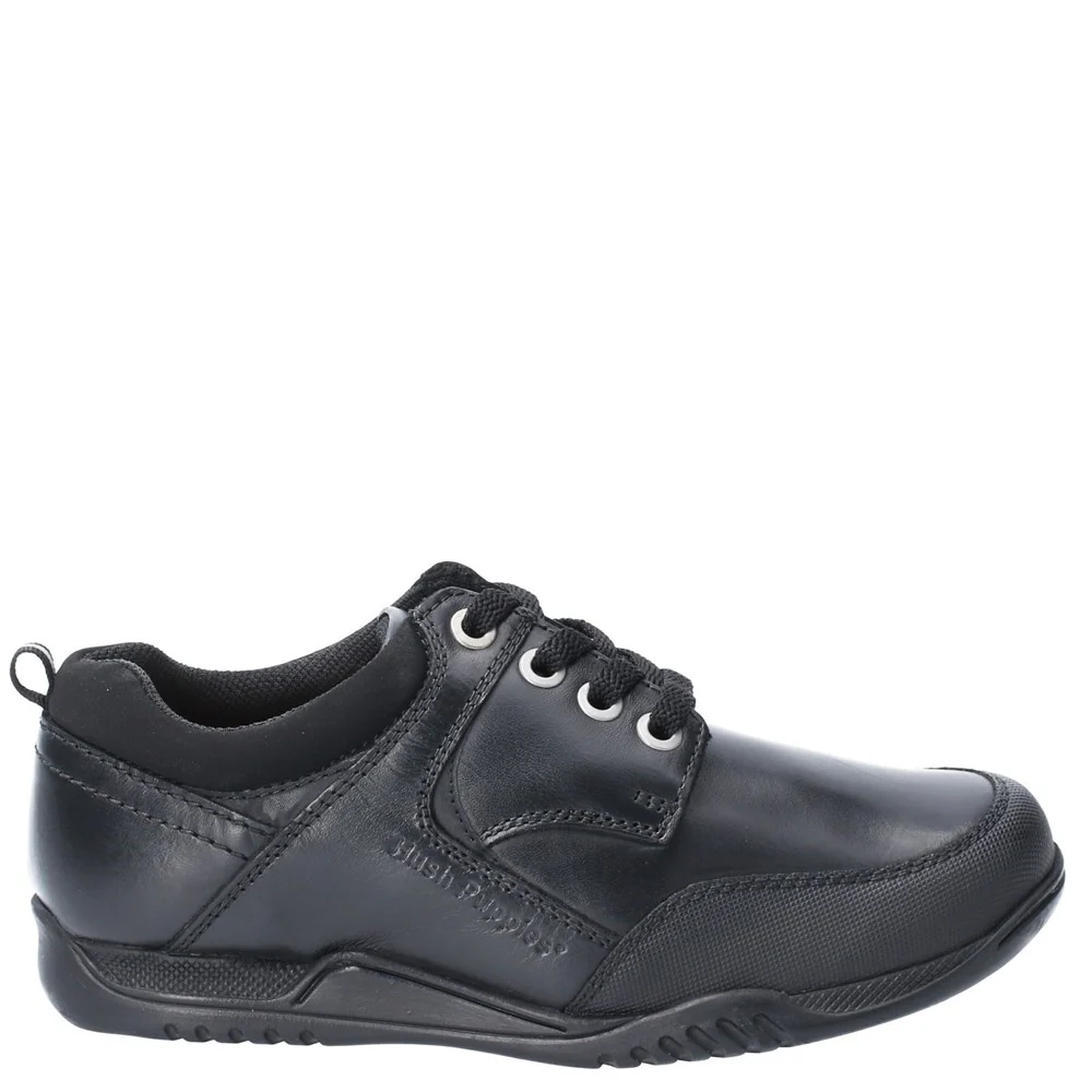 Hush Puppies Dexter Senior School Shoes - Image 4