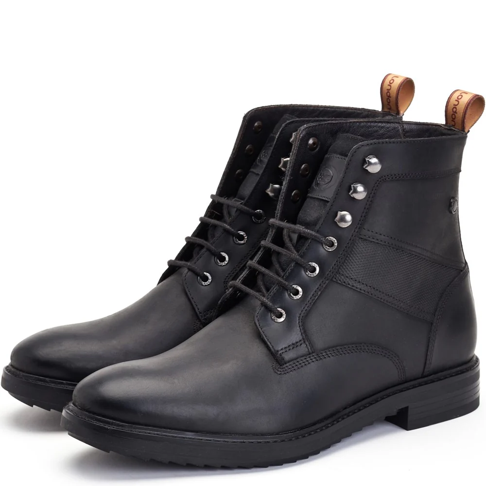 Base London Dickson Pull Up Boots - Image 7