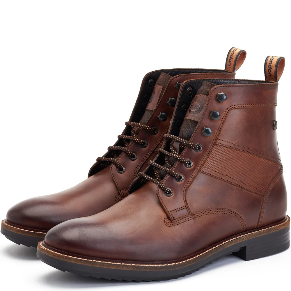 Base London Dickson Pull Up Boots - Image 7