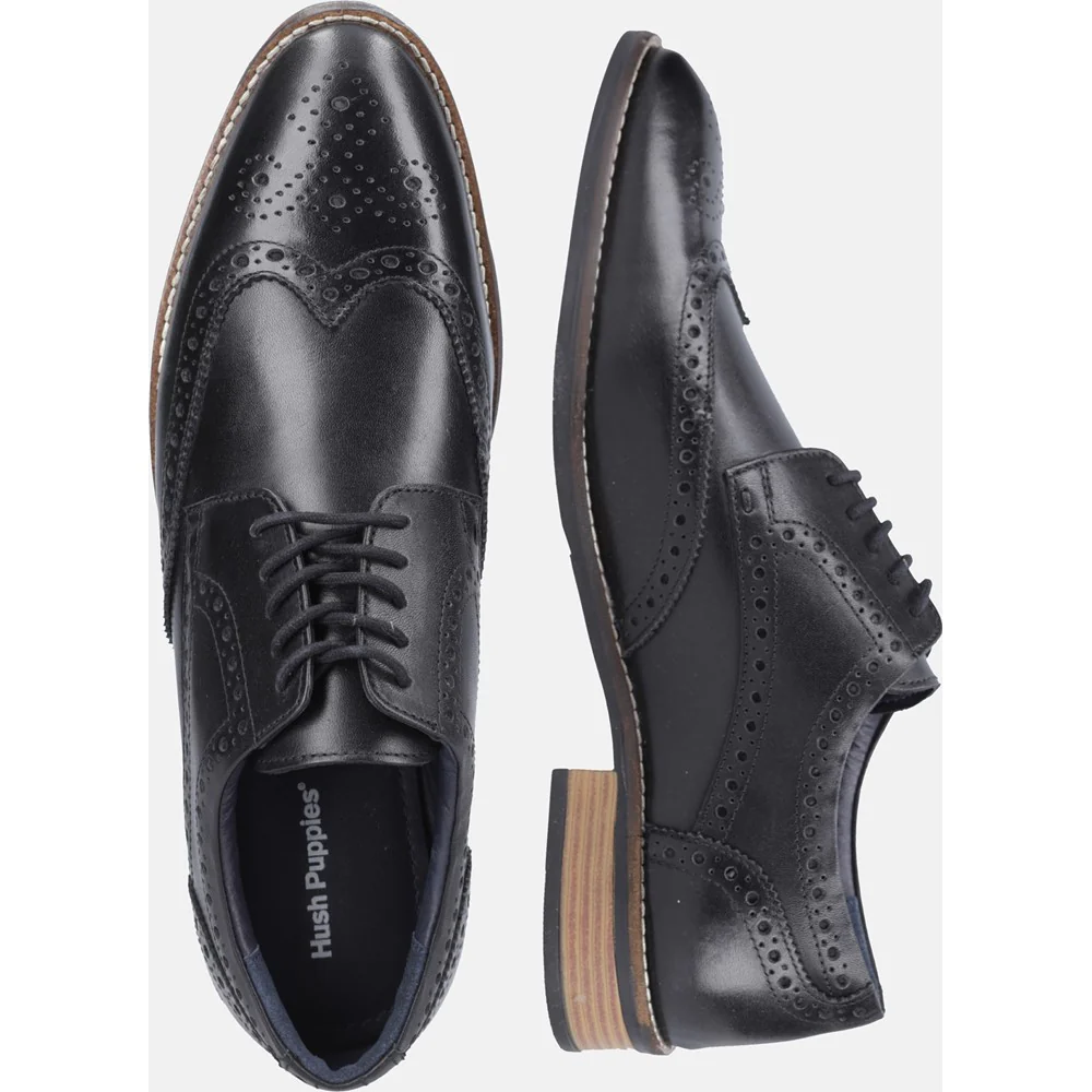 Hush Puppies Dustin Brogue Shoe - Image 6