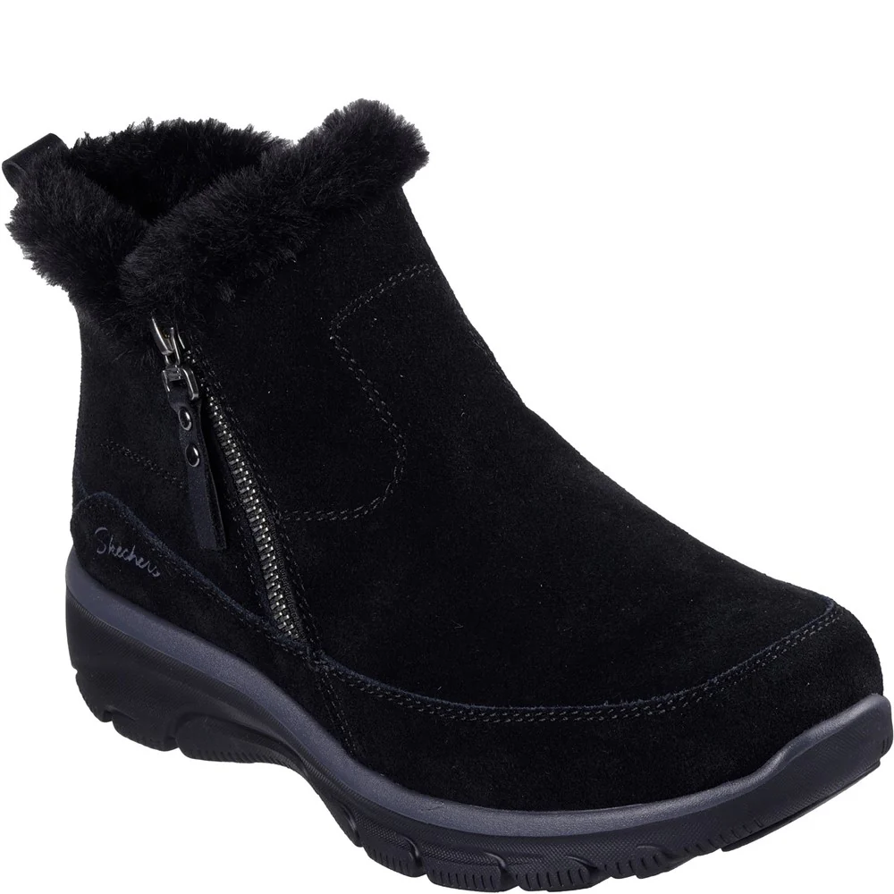Skechers Easy Going Cool Zip! Ankle Boots
