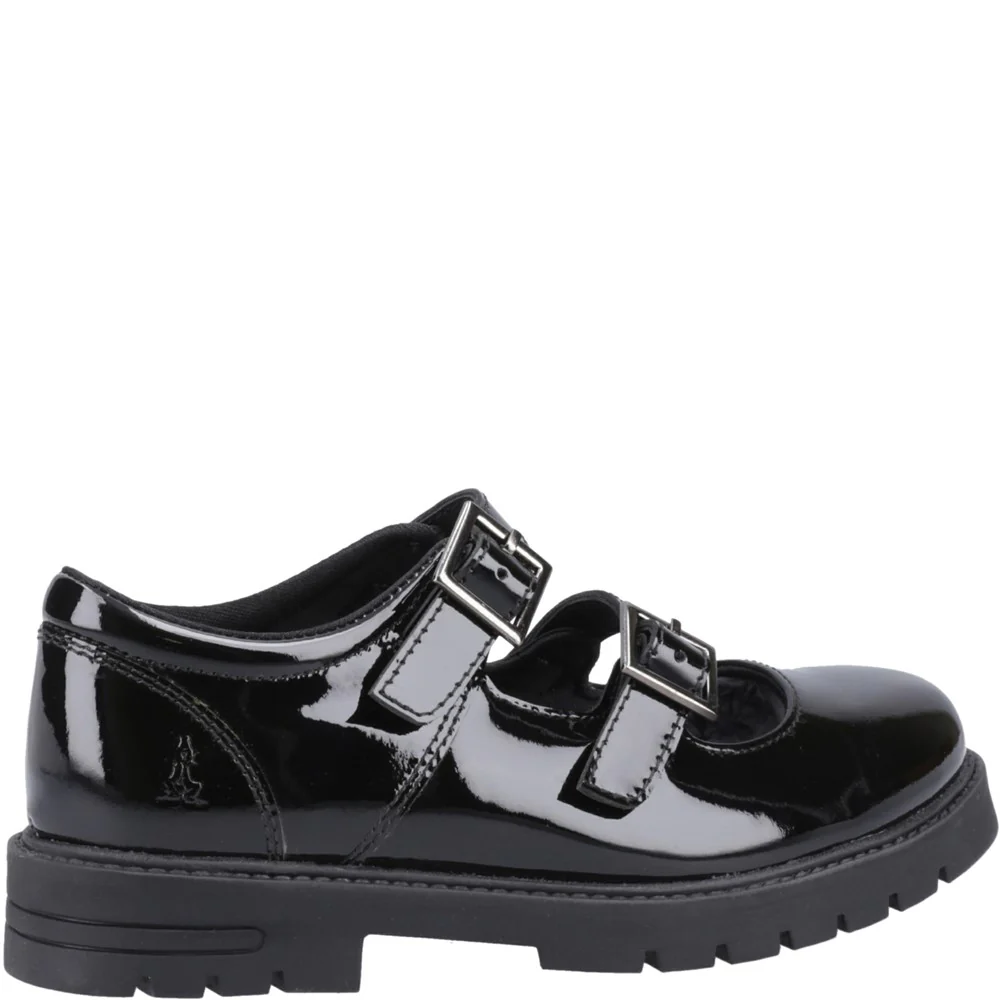 Hush Puppies Ella Patent Senior School Shoes - Image 2