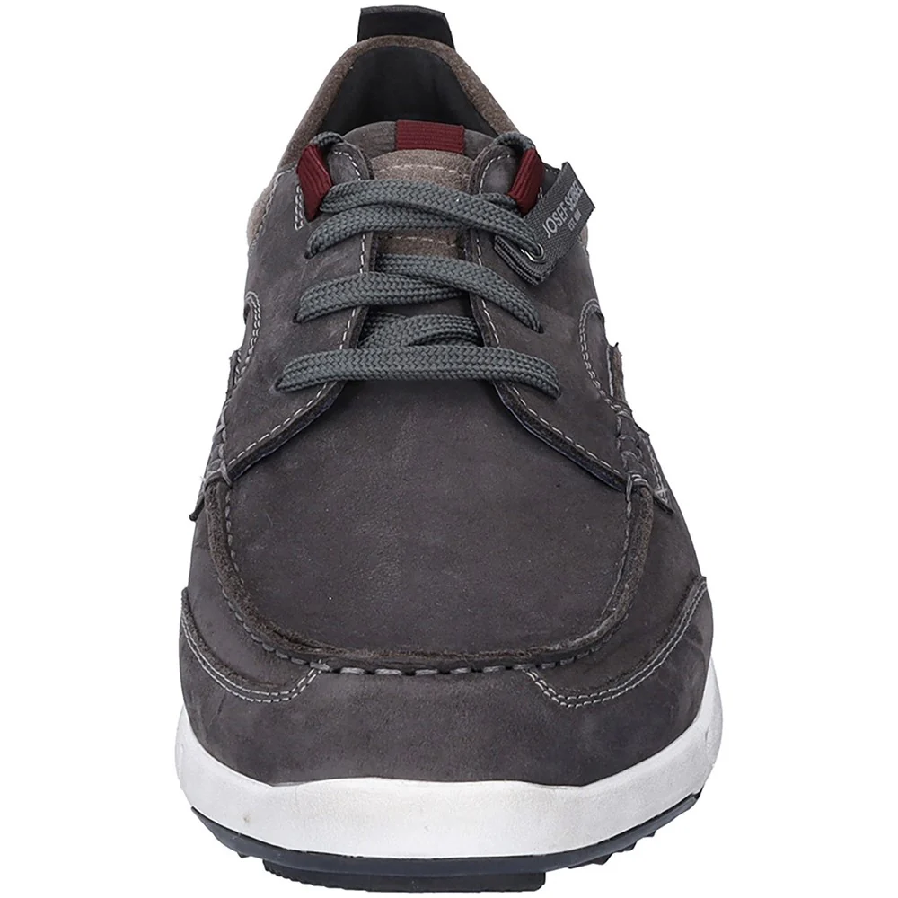 Josef Seibel Enrico nubuck lace up trainer - Image 3