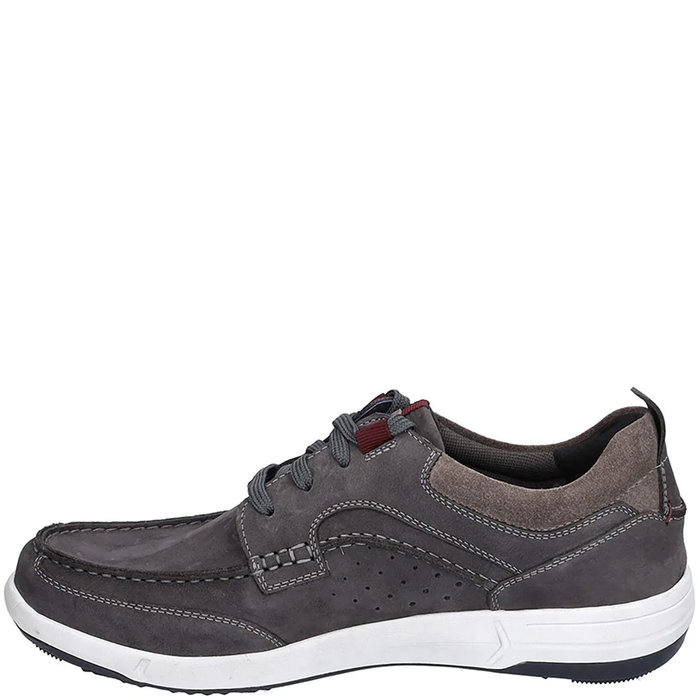 Josef Seibel Enrico nubuck lace up trainer - Image 7