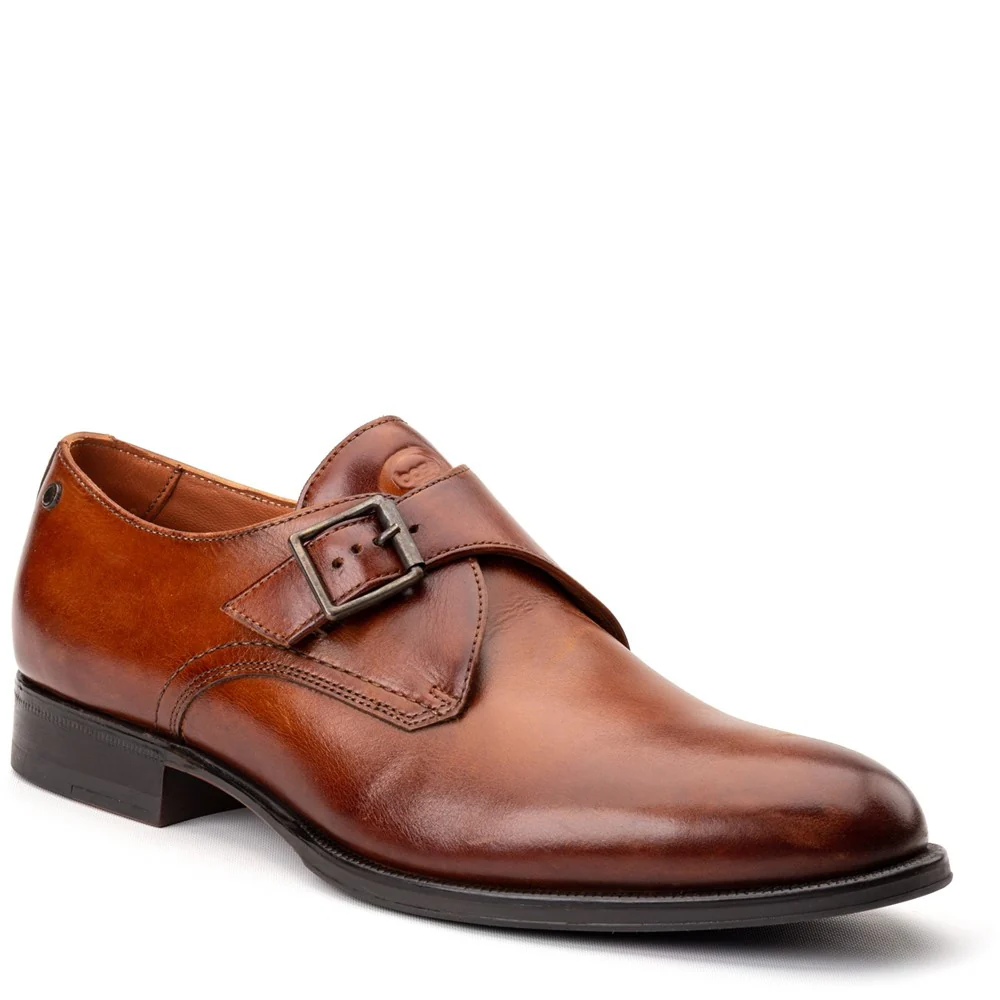 Base London Faraday Single Monk Shoes