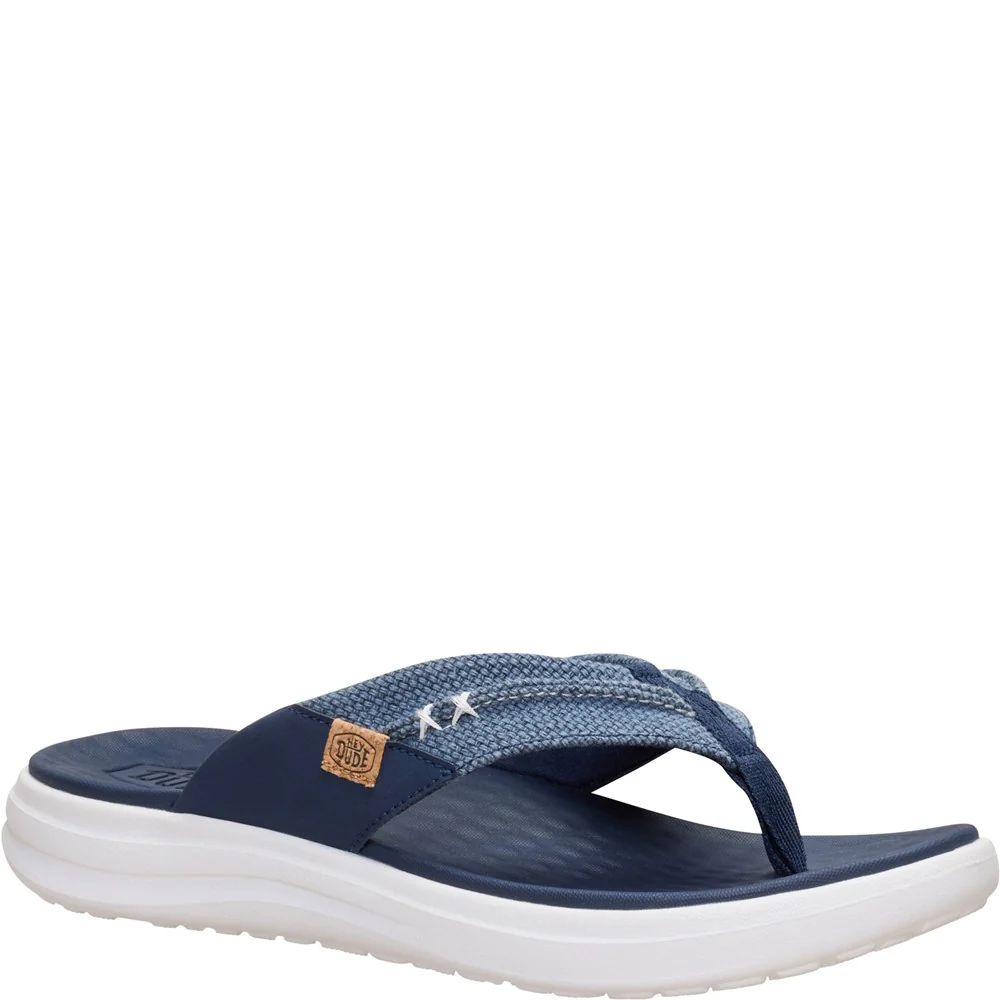 HEYDUDE Finn Flip Braided Sandals