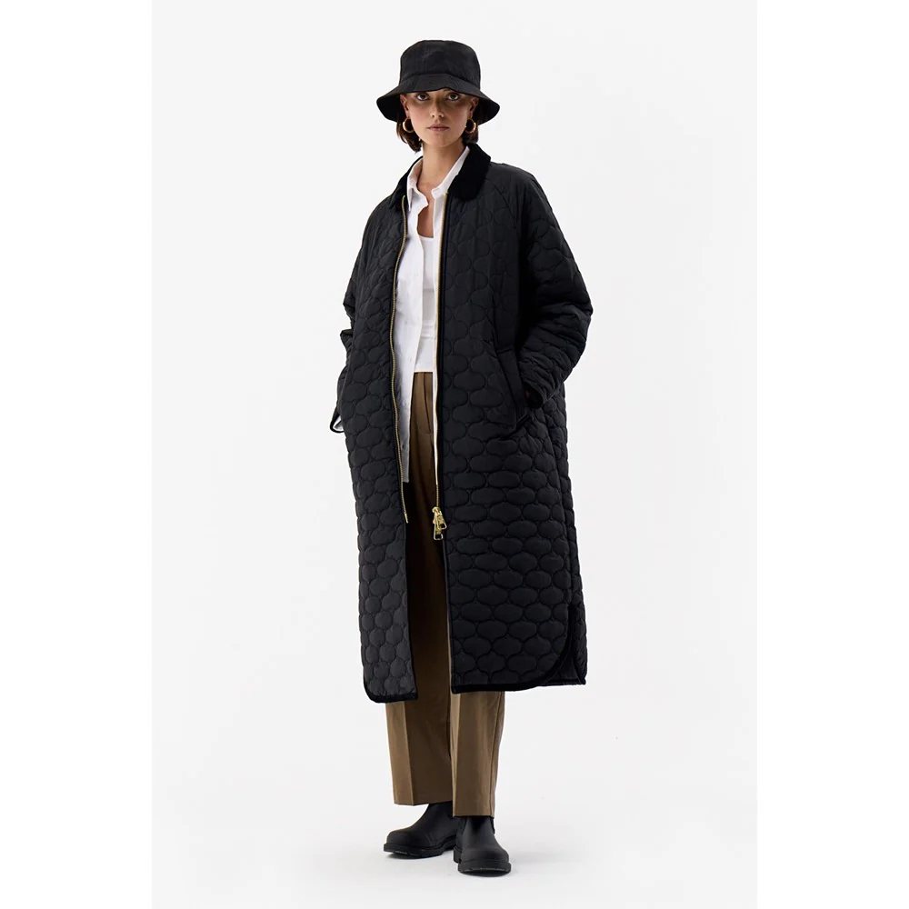 Hunter Fionn Long Quilted Jacket - Image 3