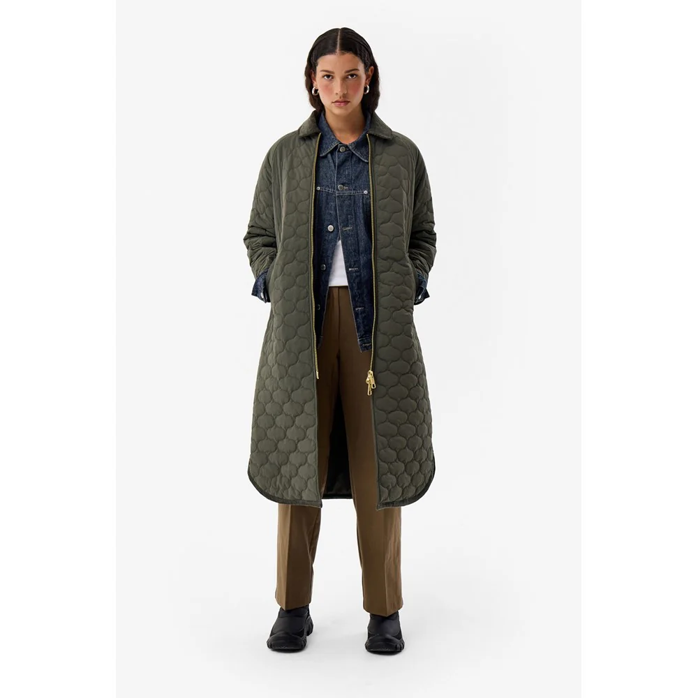 Hunter Fionn Long Quilted Jacket - Image 2
